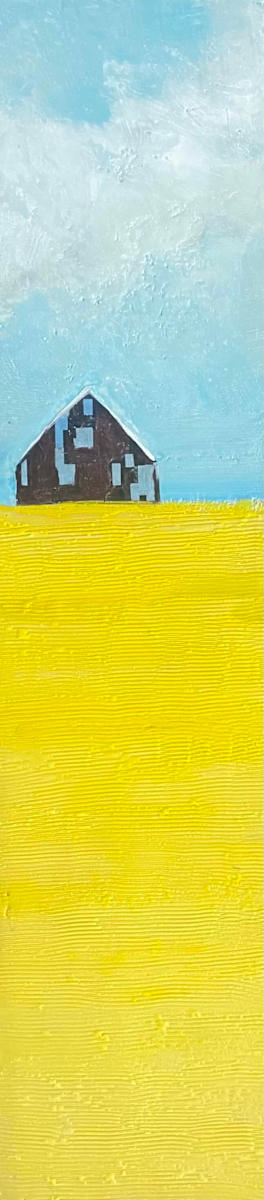 Golden Field, Quiet Barn by Susan Wallis, Image 1.