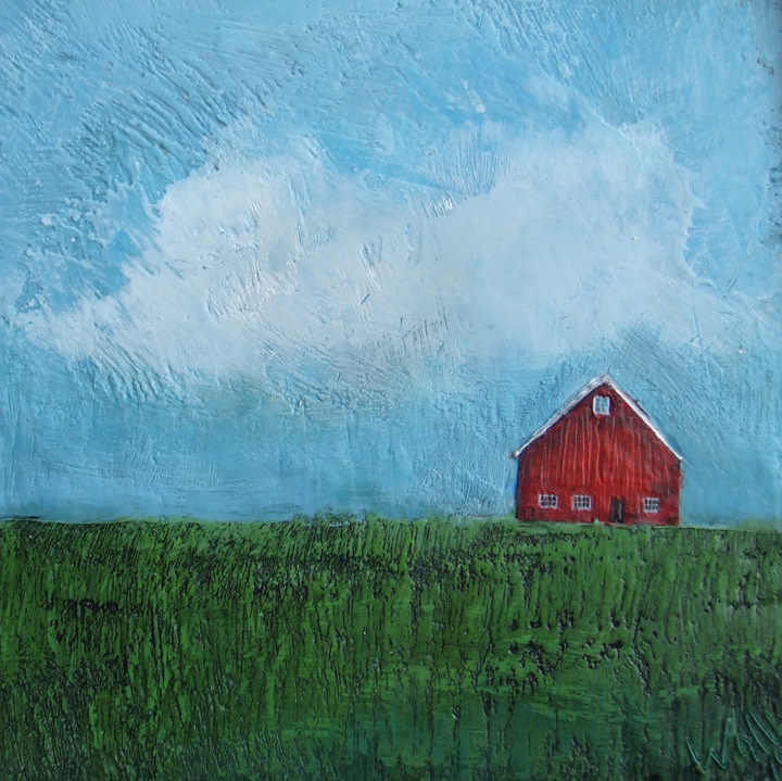 The Little Red Barn by Susan  Wallis 