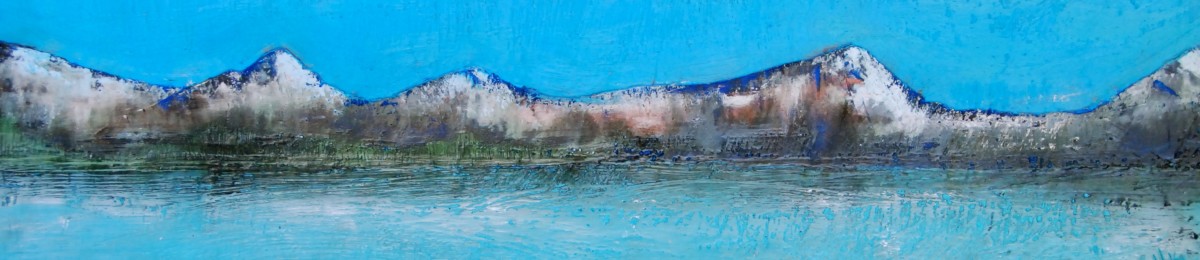 Mountain  Reflections by Susan  Wallis 