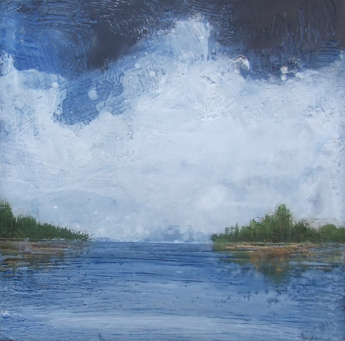 Serenity in Blue by Susan  Wallis 