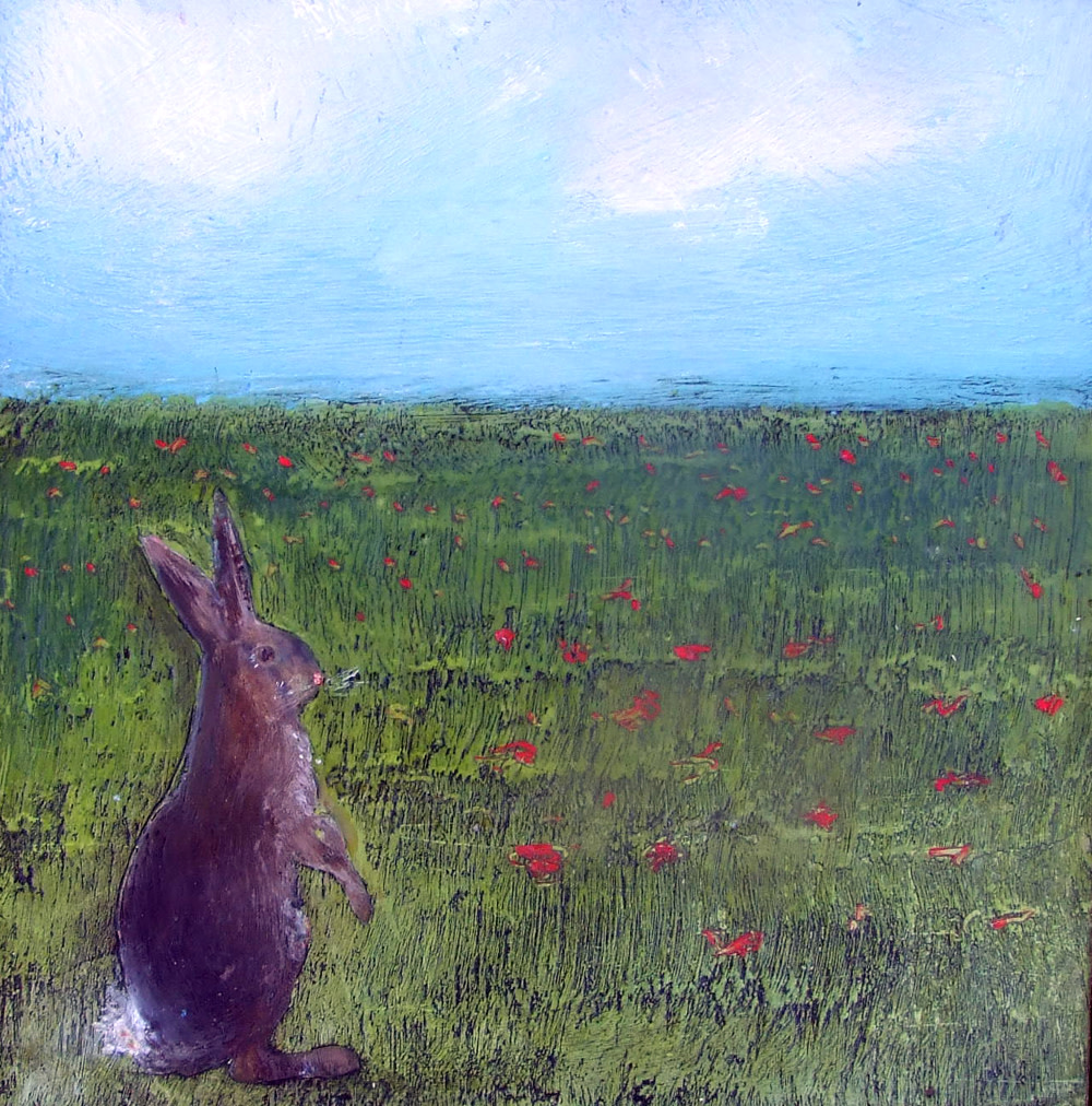 Spring Rabbit by Susan  Wallis 