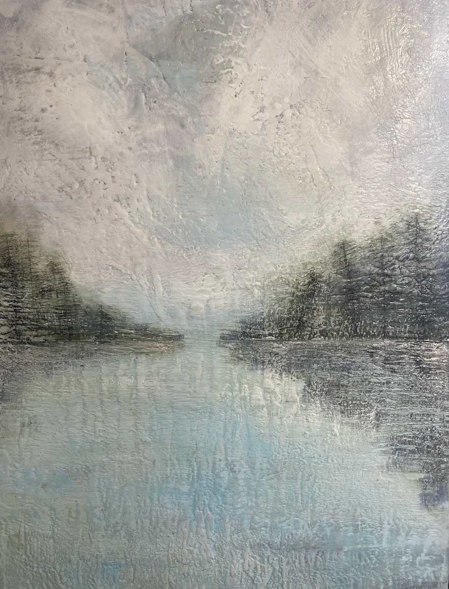 Blue Ice II by Susan  Wallis 