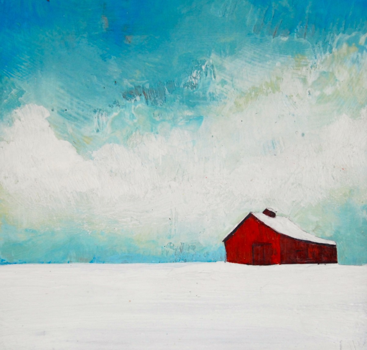 Winter's Bright Blues by Susan  Wallis 