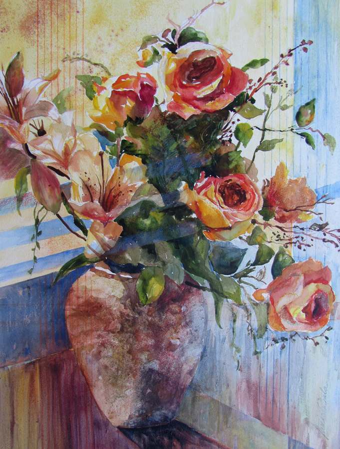 Mixed Flowers  by Tanis Bula, Image 1.