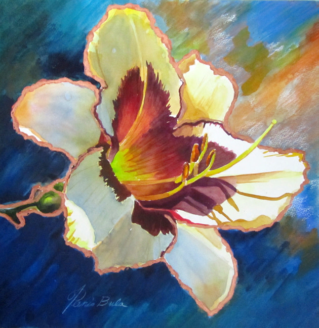 Yellow Lily  by Tanis Bula 