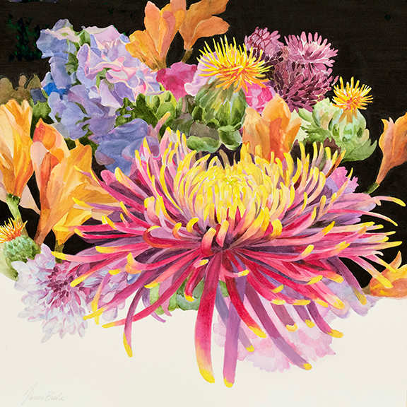 Amazing Blooming Flowers by Tanis Bula 