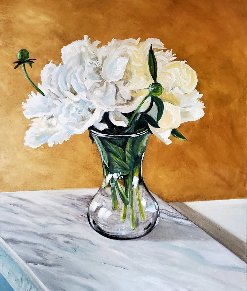 Peonies by J. Scott Ament 