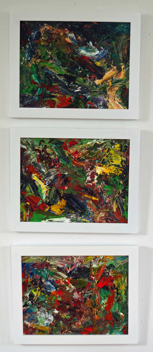 Abstract Triptic by J. Scott Ament, Image 1.