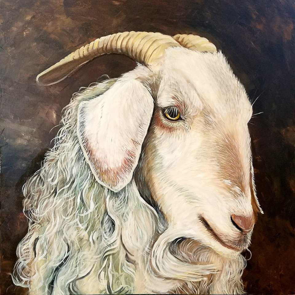 Blessing Goat by J. Scott Ament, Image 1.