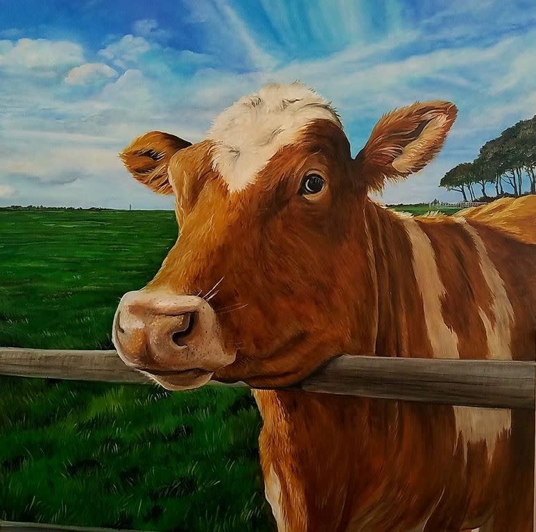 Canadian Cow by J. Scott Ament 