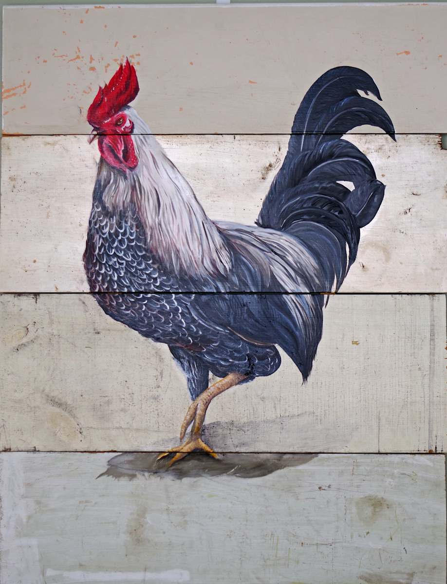 Board Rooster by J. Scott Ament, Image 1.
