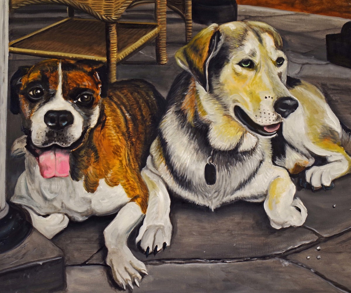 Heather's Dogs 1 by J. Scott Ament 