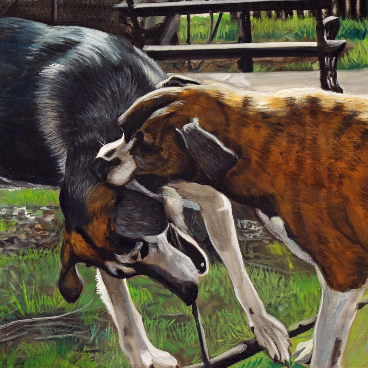 Heather's Dogs 3 by J. Scott Ament 