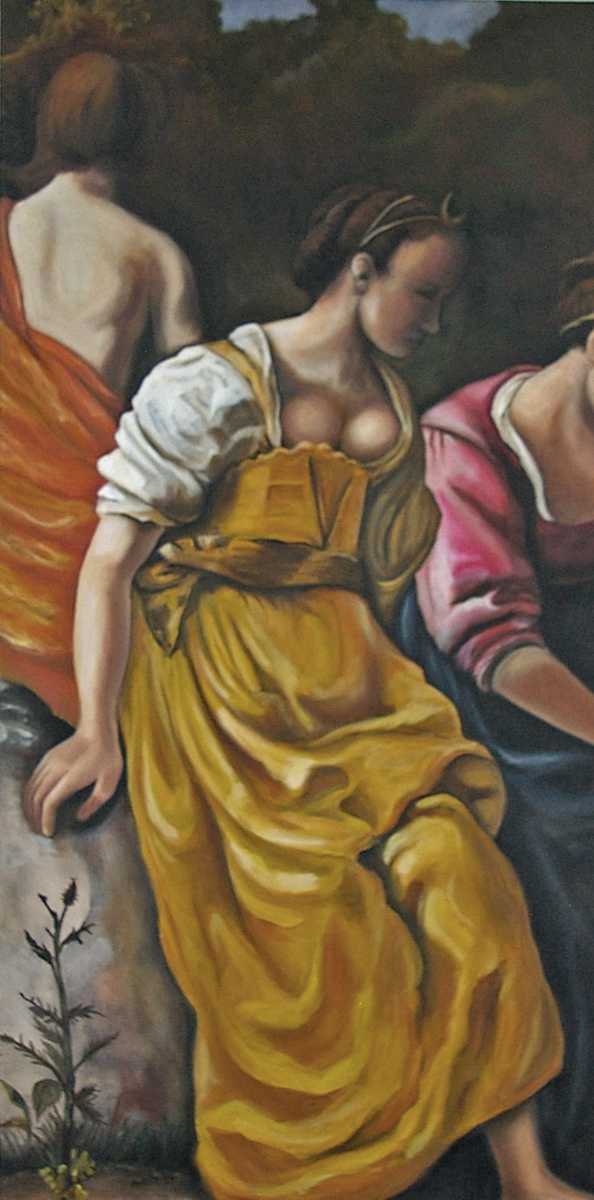 Vermeer Study - Artemis by J. Scott Ament, Image 1.