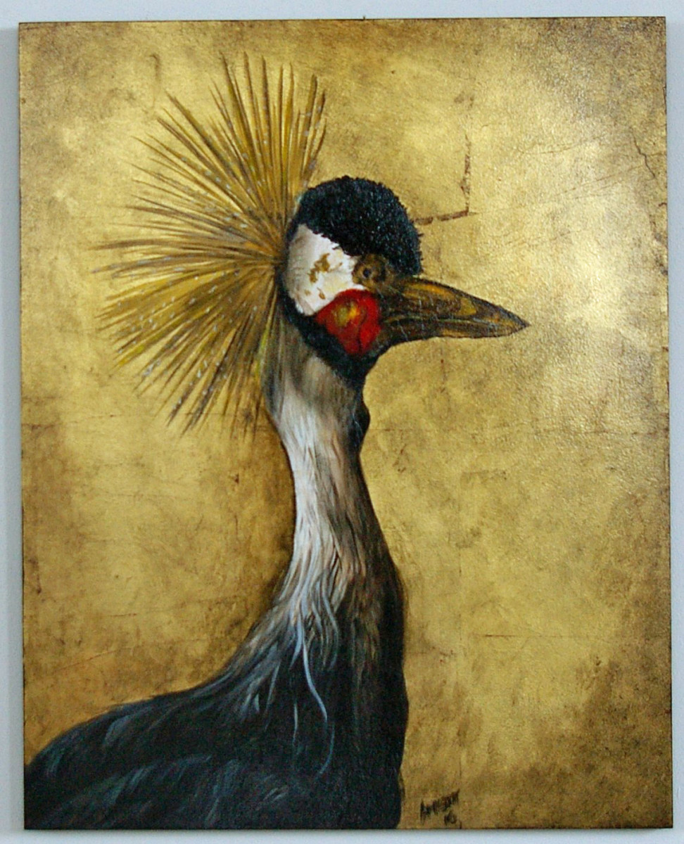 Crested Crane by J. Scott Ament 