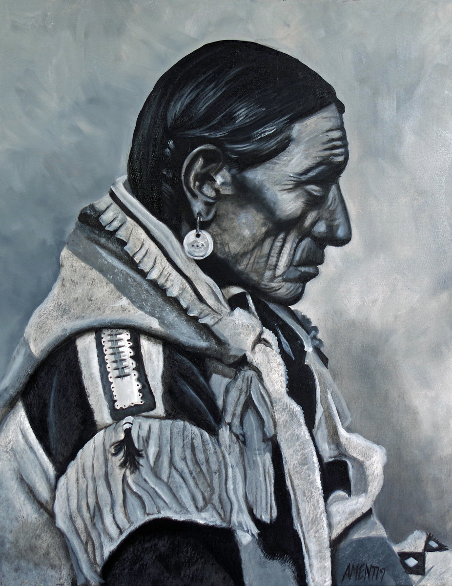 Native American Man by J. Scott Ament 