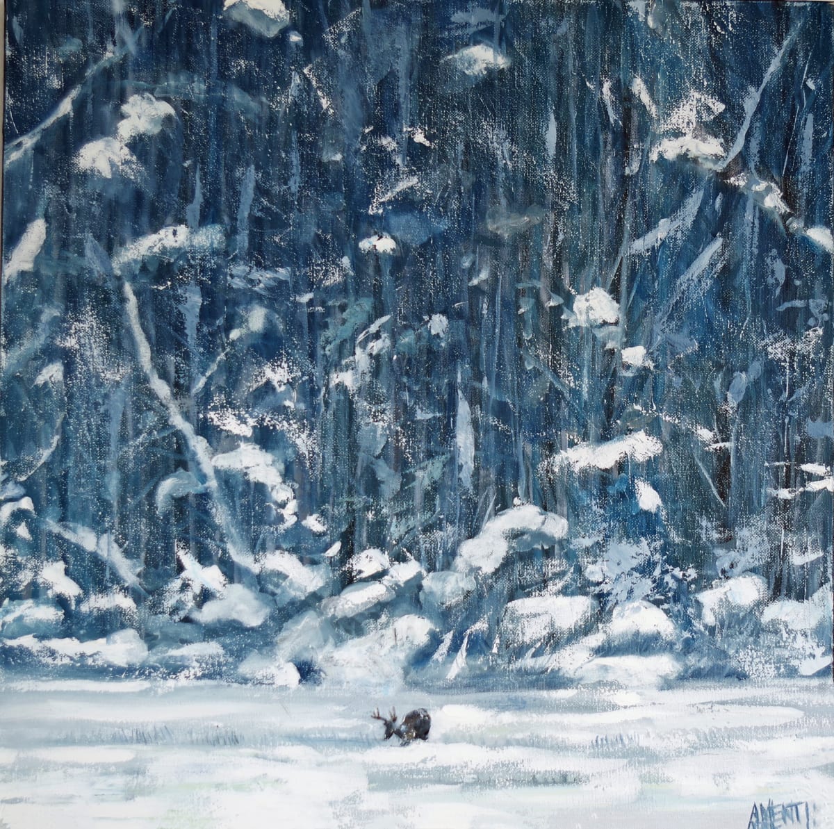 Snow Scene by J. Scott Ament 