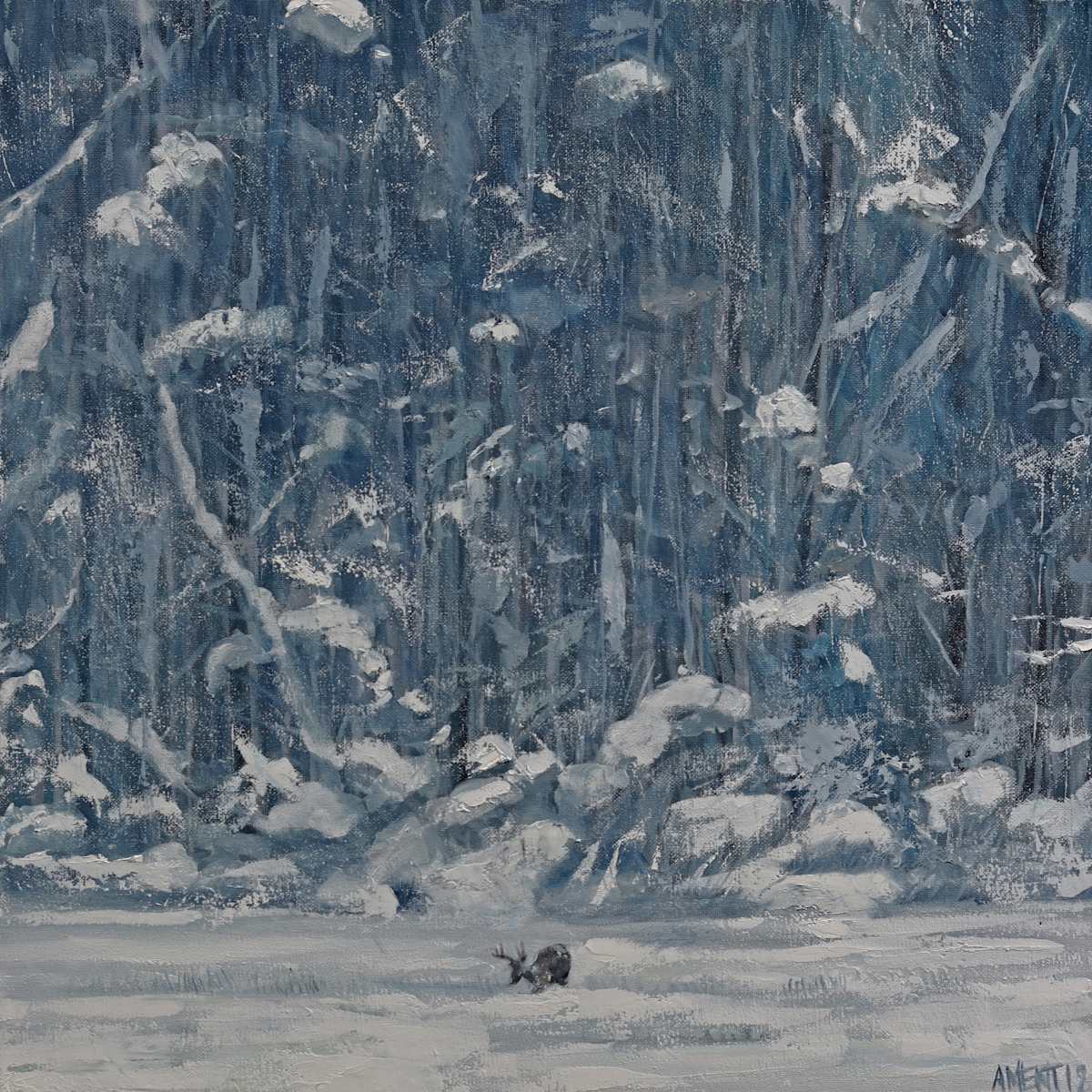 Snow Scene by J. Scott Ament, Image 2.