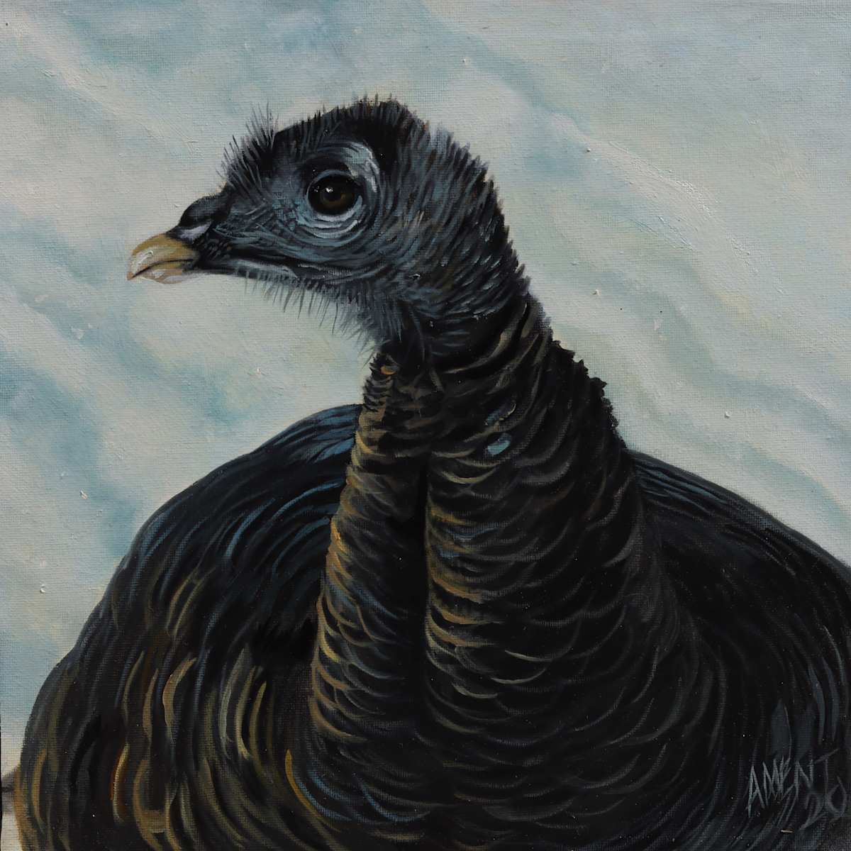 Snow Turkey by J. Scott Ament 