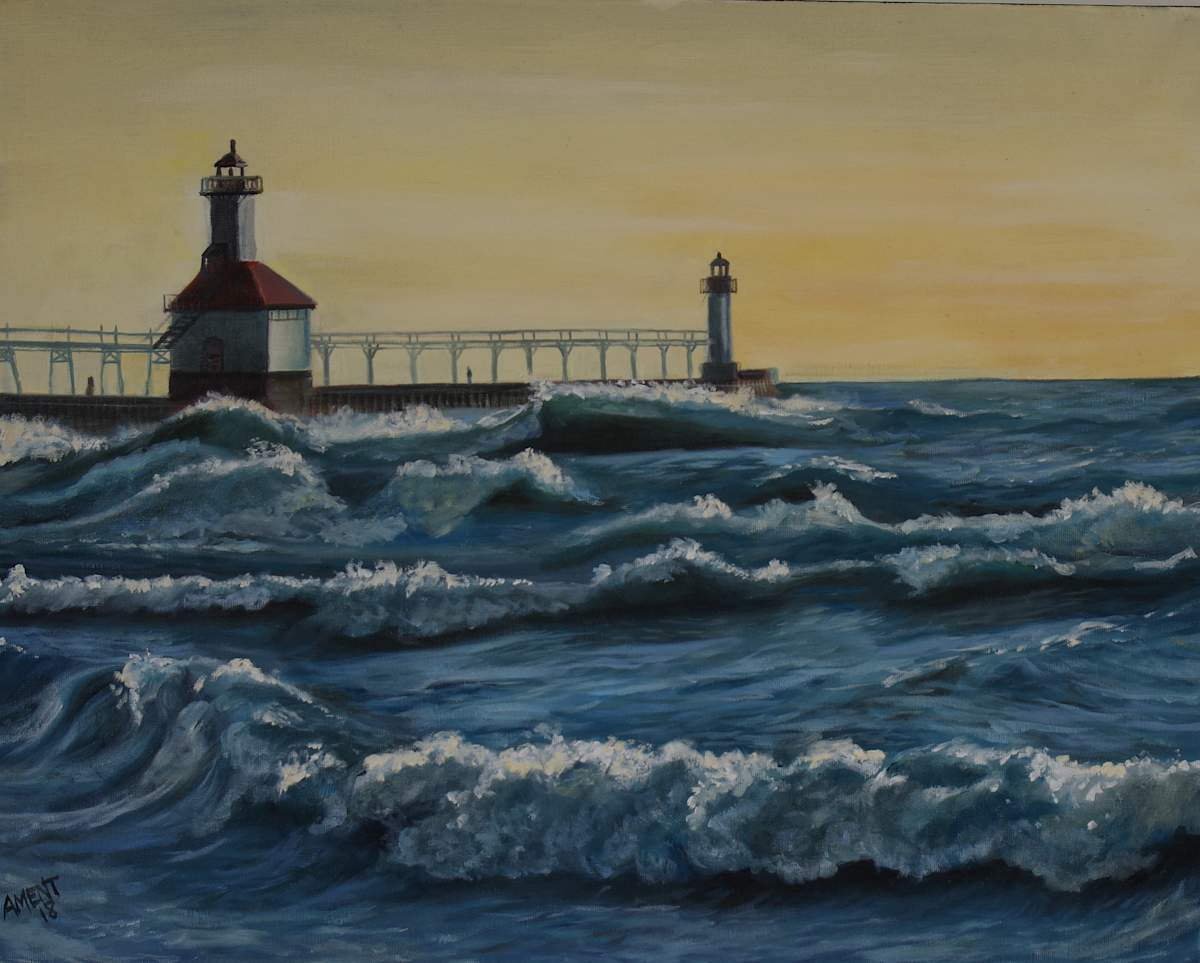 St. Joseph Lighthouse by J. Scott Ament, Image 1.
