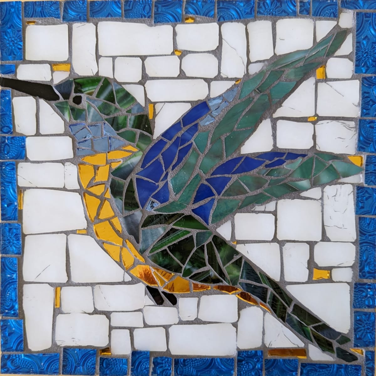 A Hummingbird Named Jewel by Andrea L Edmundson  Image: A Hummingbird Named Jewel-final grouting in gray