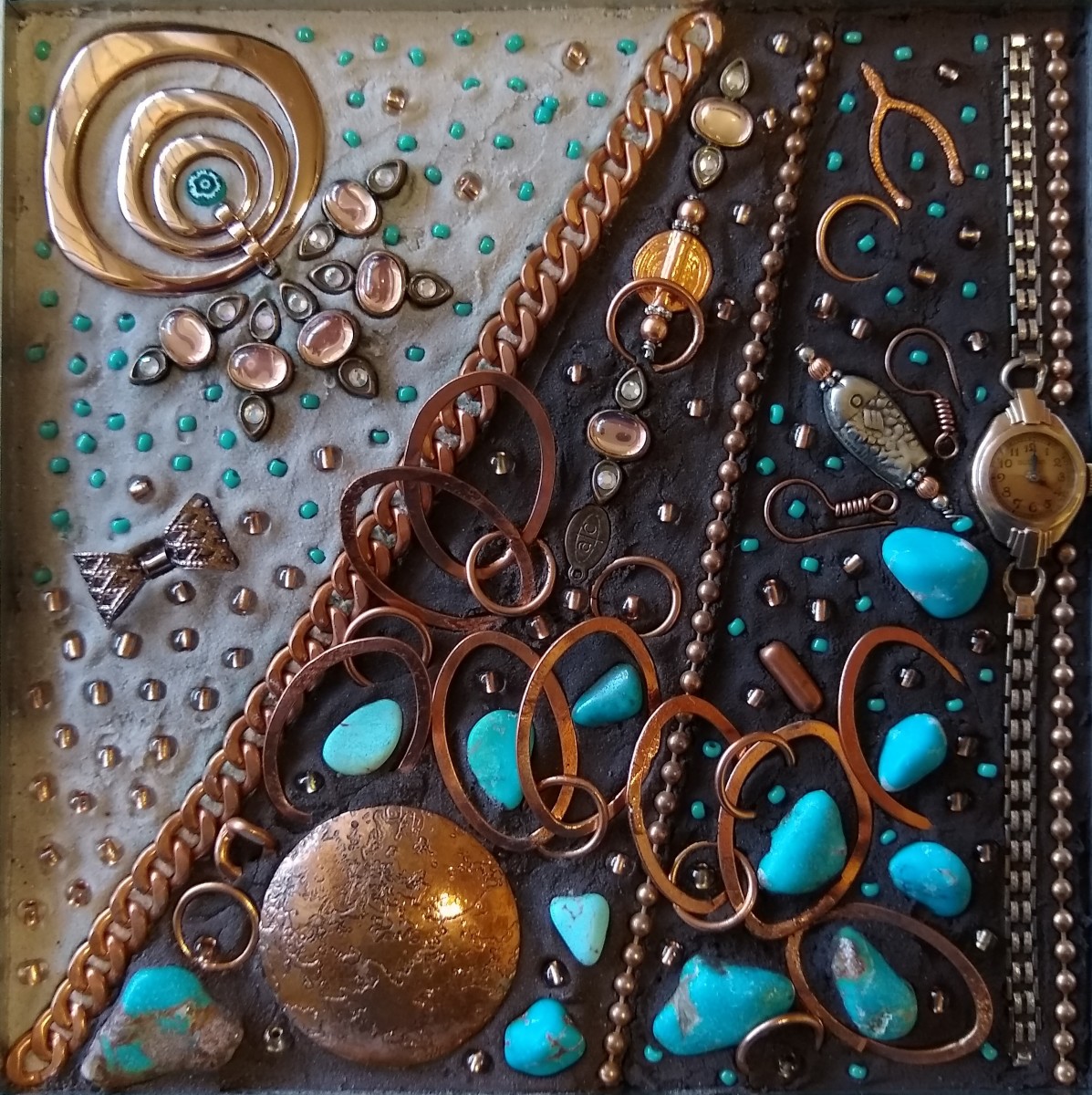 Mineral Park Mine, Kingman, AZ by Andrea L Edmundson 