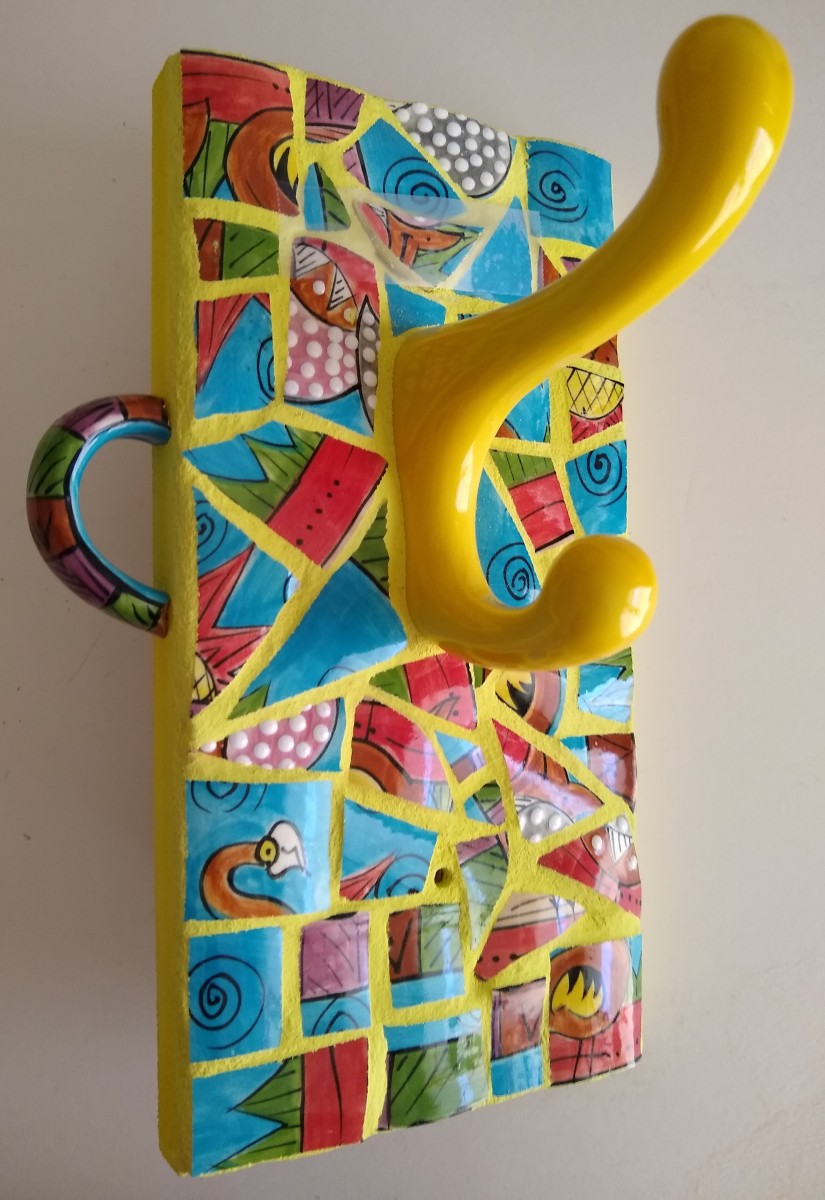 My Sunday Mug (wall hook) by Andrea L Edmundson  Image: My Sunday Mug front