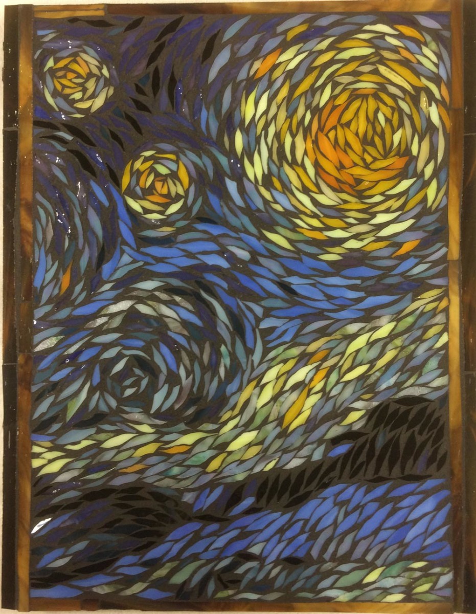 Starry Night Interpretation by Andrea L Edmundson 