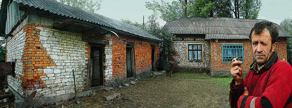 Ukrainian farmer by Stefan Tur 