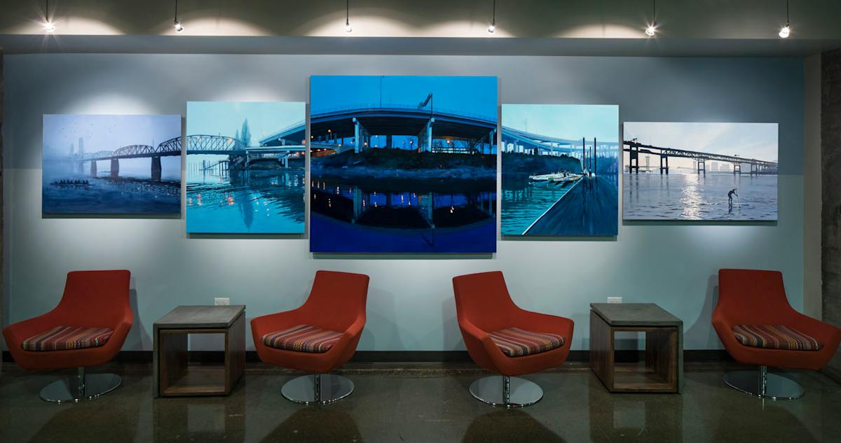 Rivereast Building Commission by Shawn Demarest, Image 1.