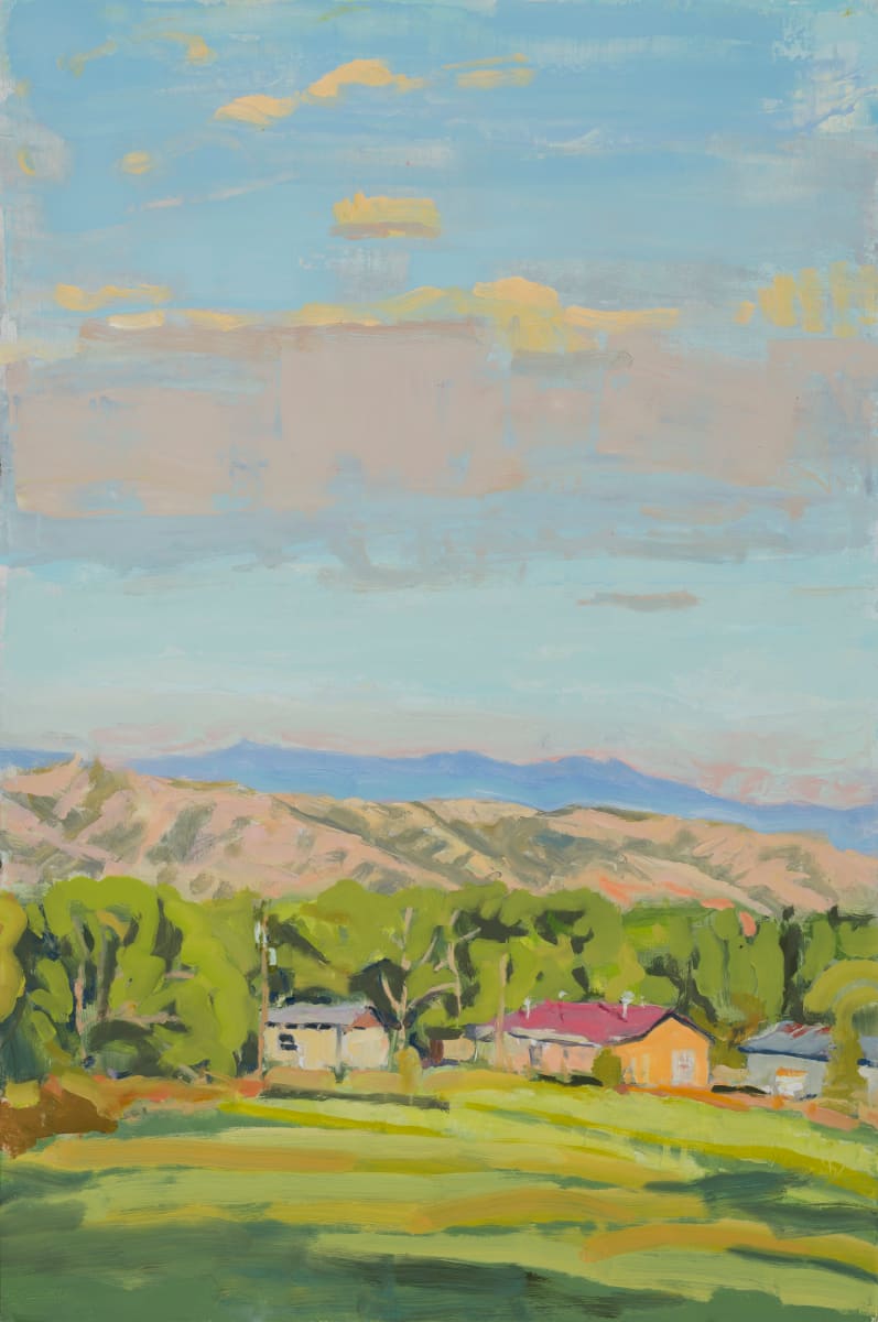 Distant Smoke El Rito Evening by Shawn Demarest, Image 1.