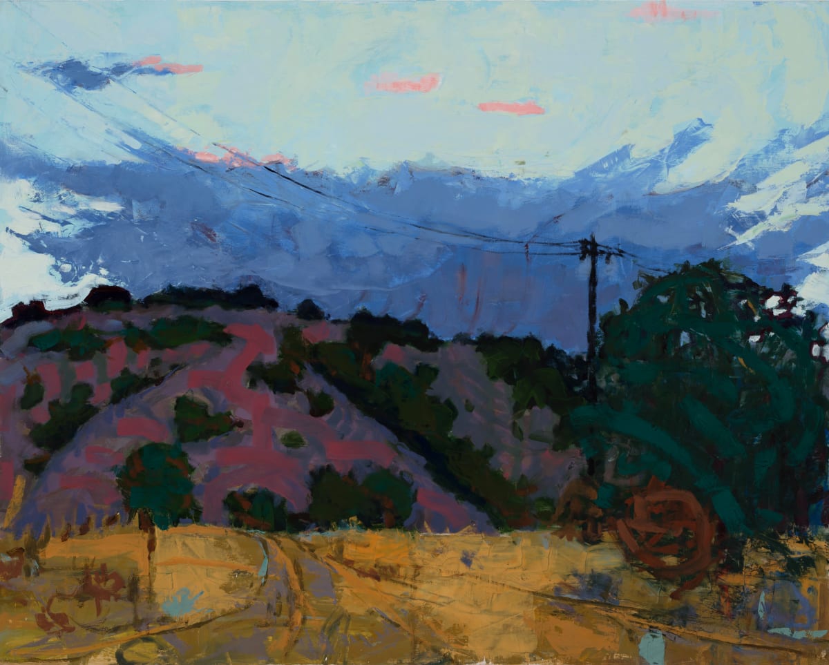 End of a Good Walk/Abiquiu by Shawn Demarest  Image: Painted from a sketch made after a walk