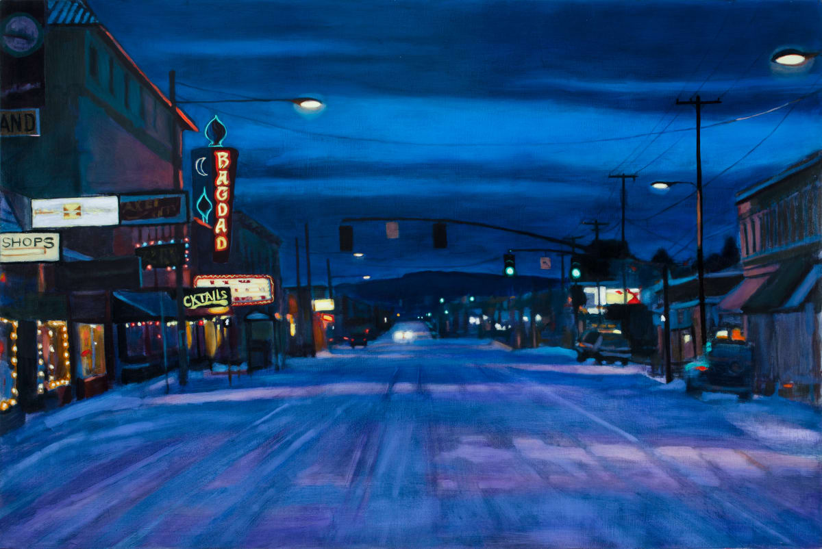 Snow Day Night by Shawn Demarest 