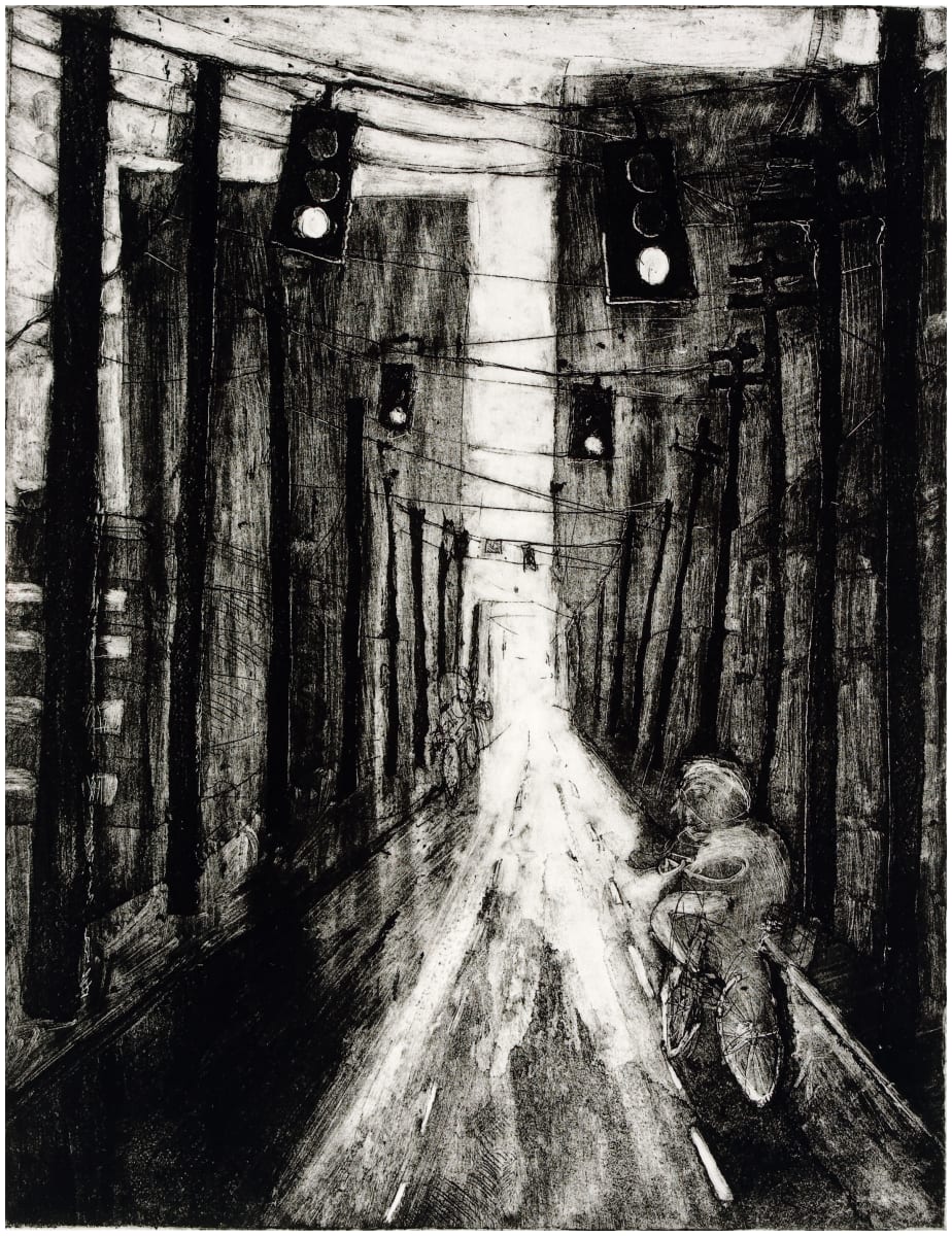 etching by Shawn Demarest 