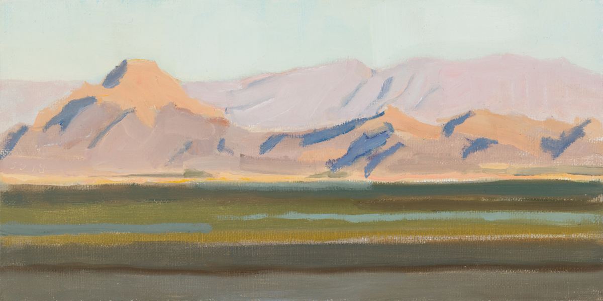 Cowhole Mt. Sunset in Shadow by Shawn Demarest, Image 1.