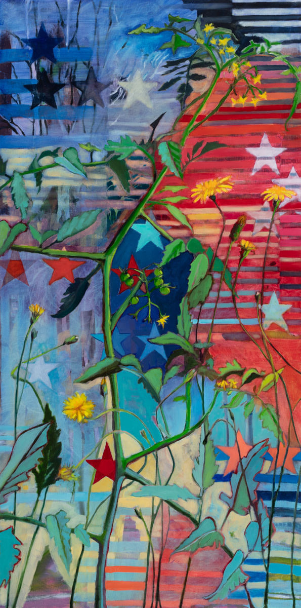 Volunteer Tomato by Shawn Demarest 