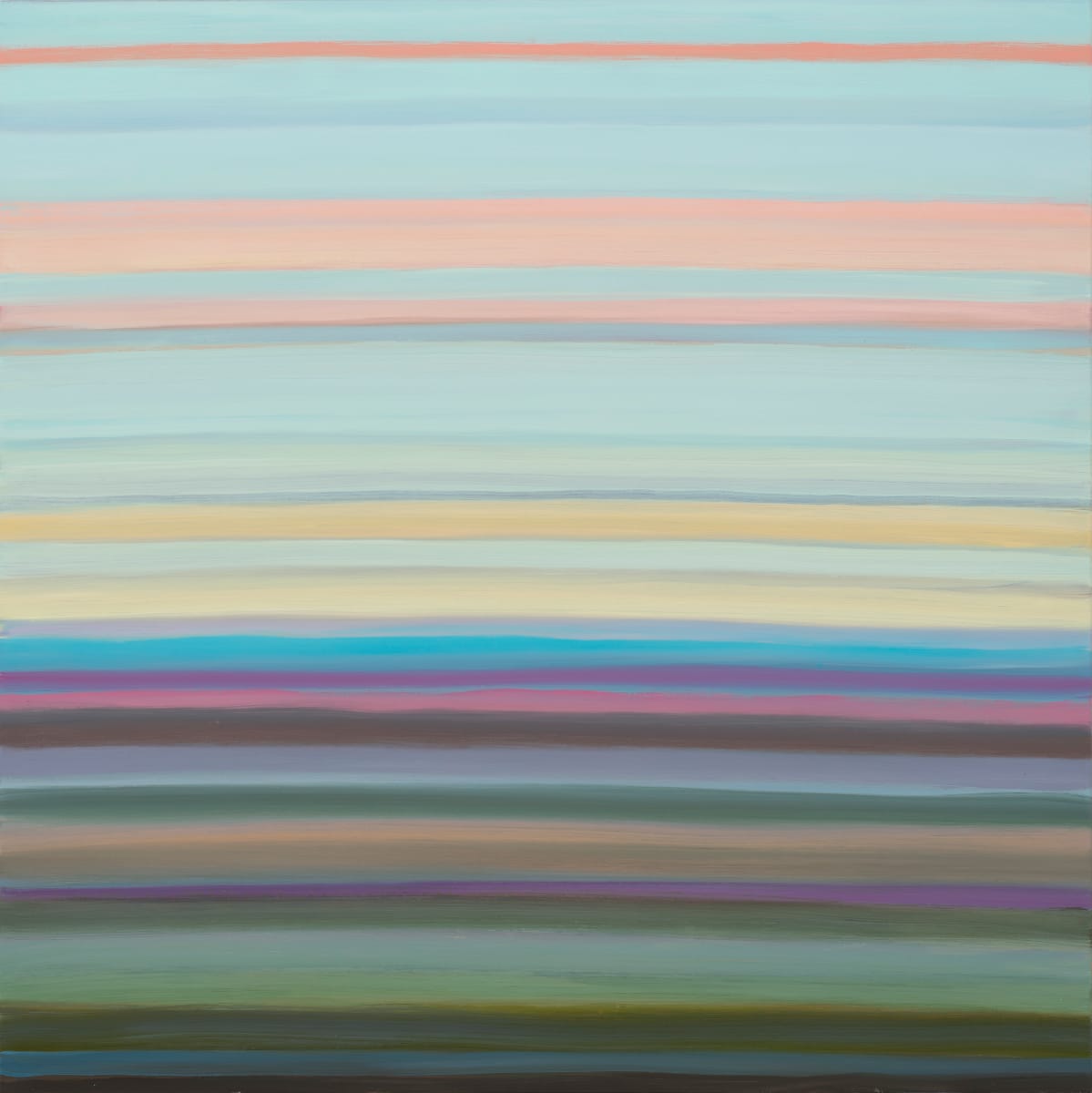 Soft Sunset Stripe by Shawn Demarest 