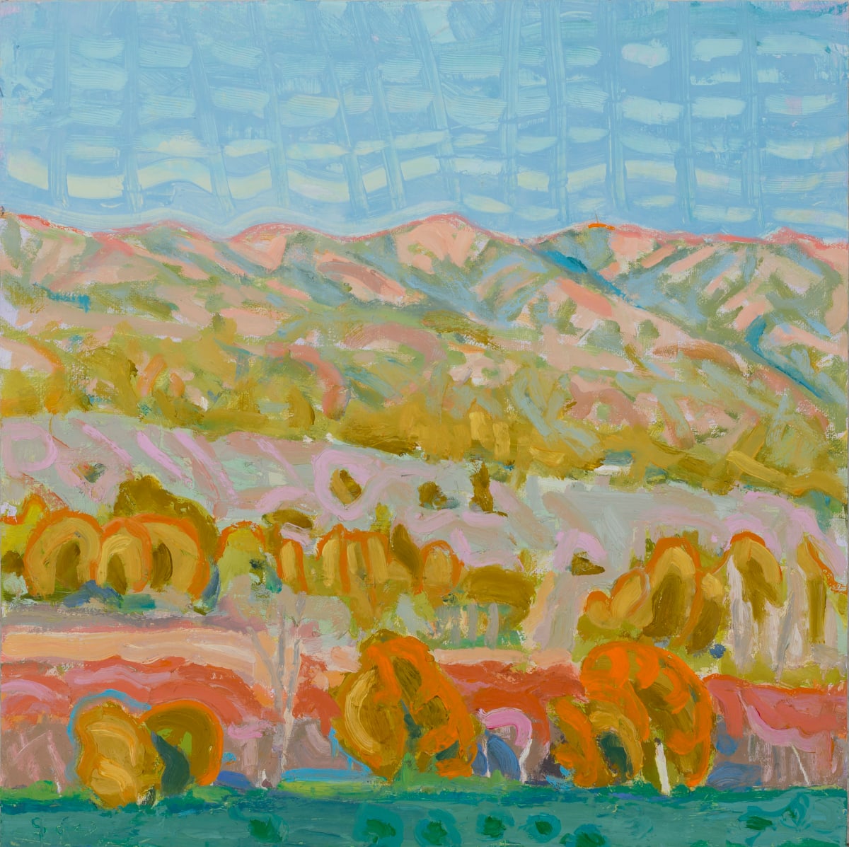 Spring Sunset over Alfalfa by Shawn Demarest 