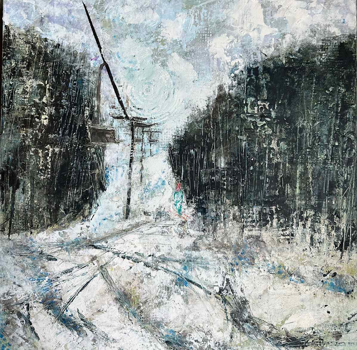 Alone on the mountain by Mara Manning 