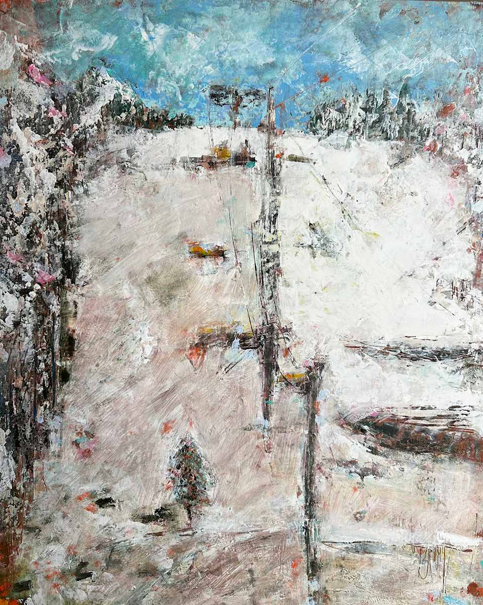 Loaded Lodgepoles by Mara Manning 