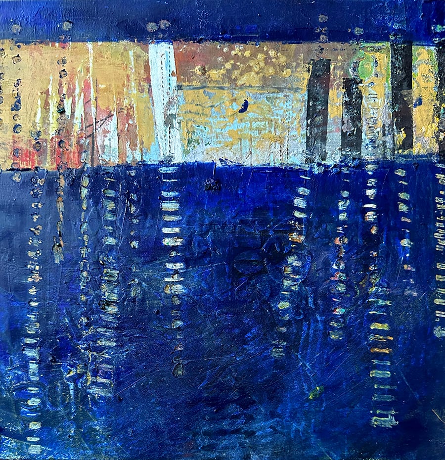 A little blue by Mara Manning 