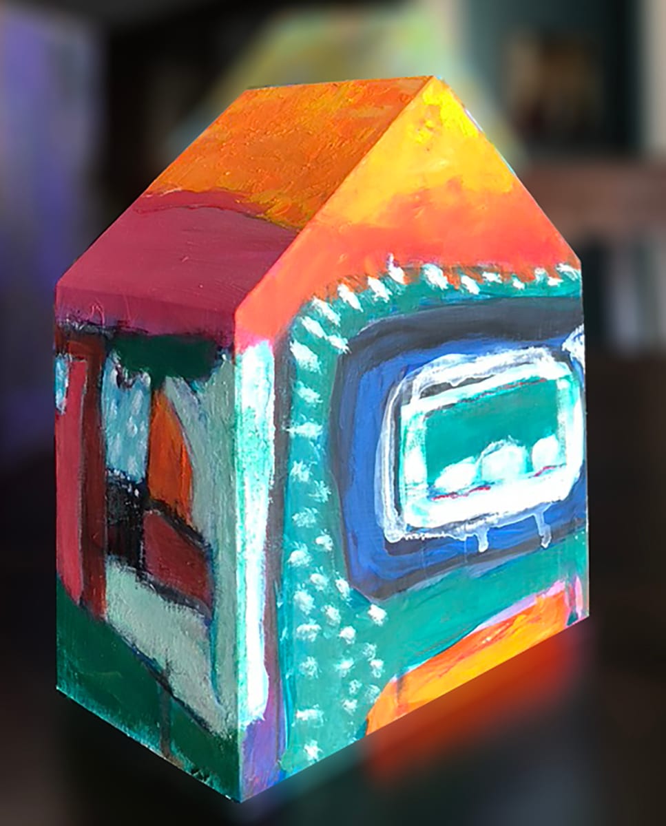 Landscape with sheep 