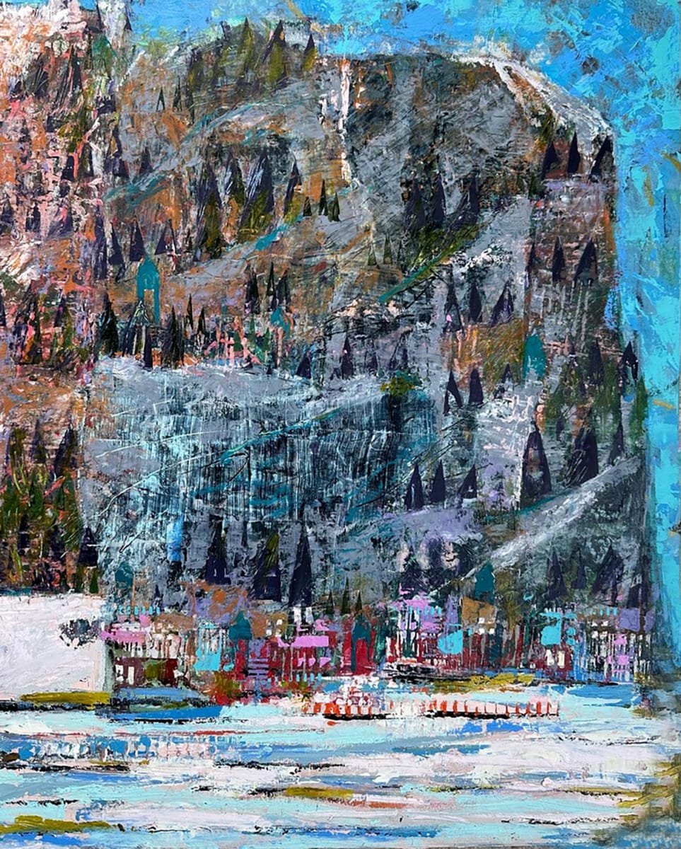 Mt Royal View from Town by Mara Manning 