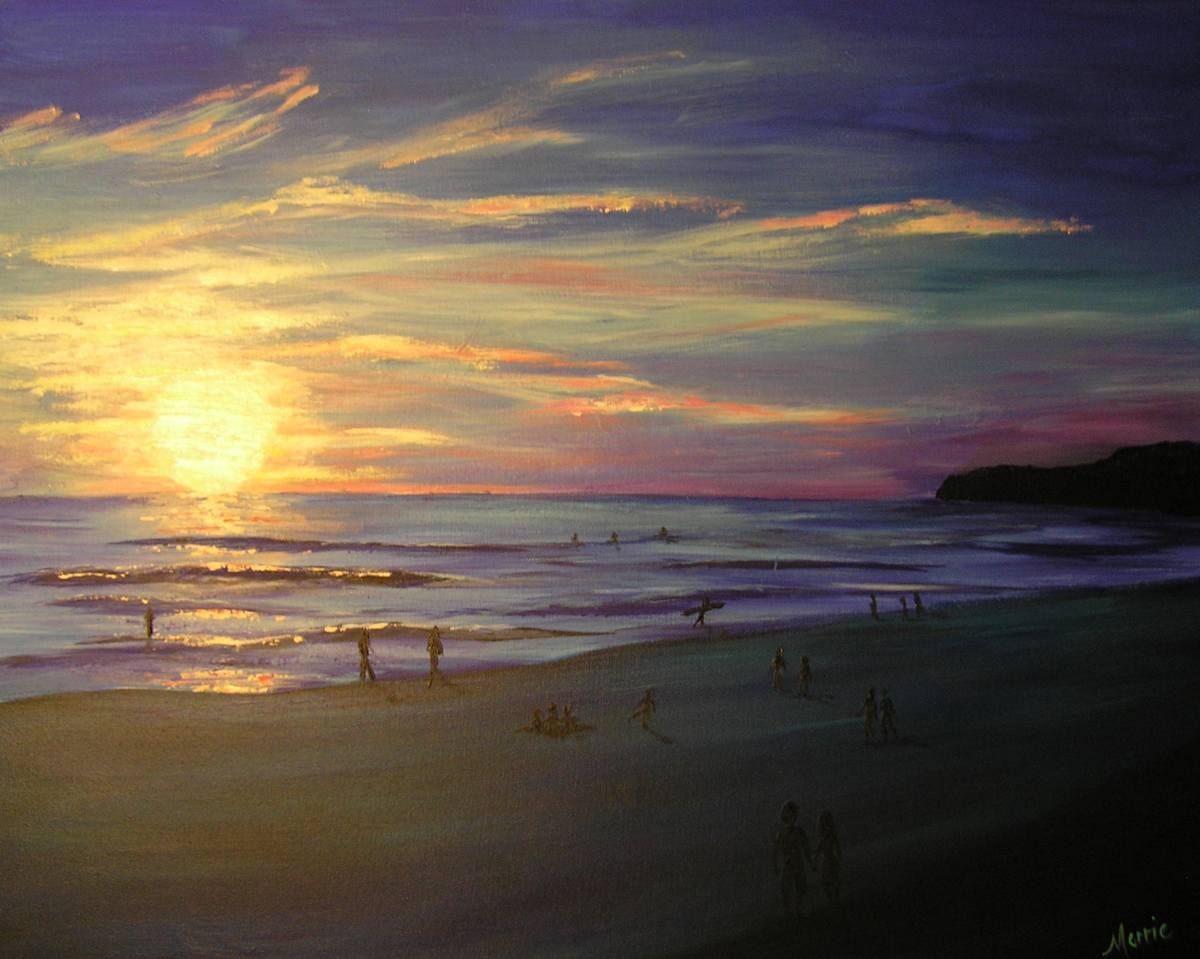 San Diego Sunset by Merrie Taverna, Image 1.