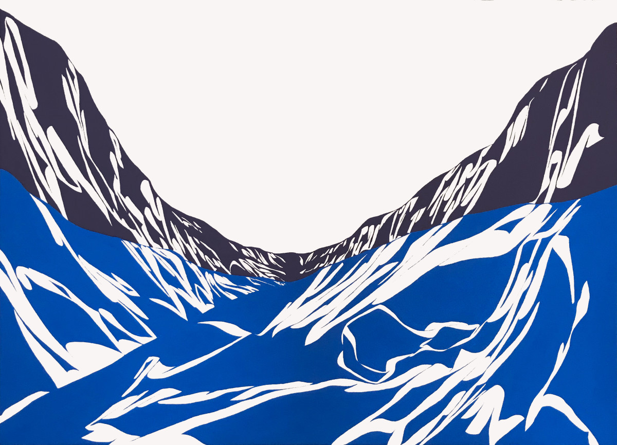 Blue Valley 2 by Max Kremer 