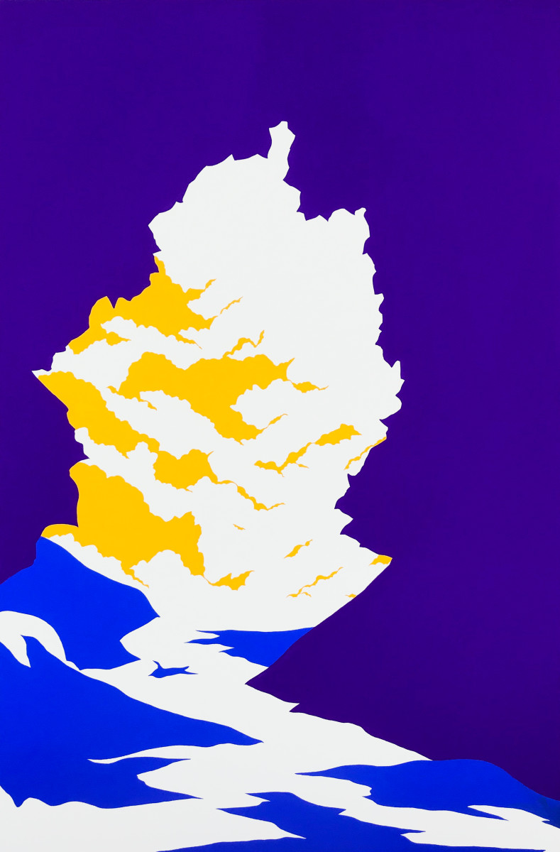 Yellow Bushes by Max Kremer 