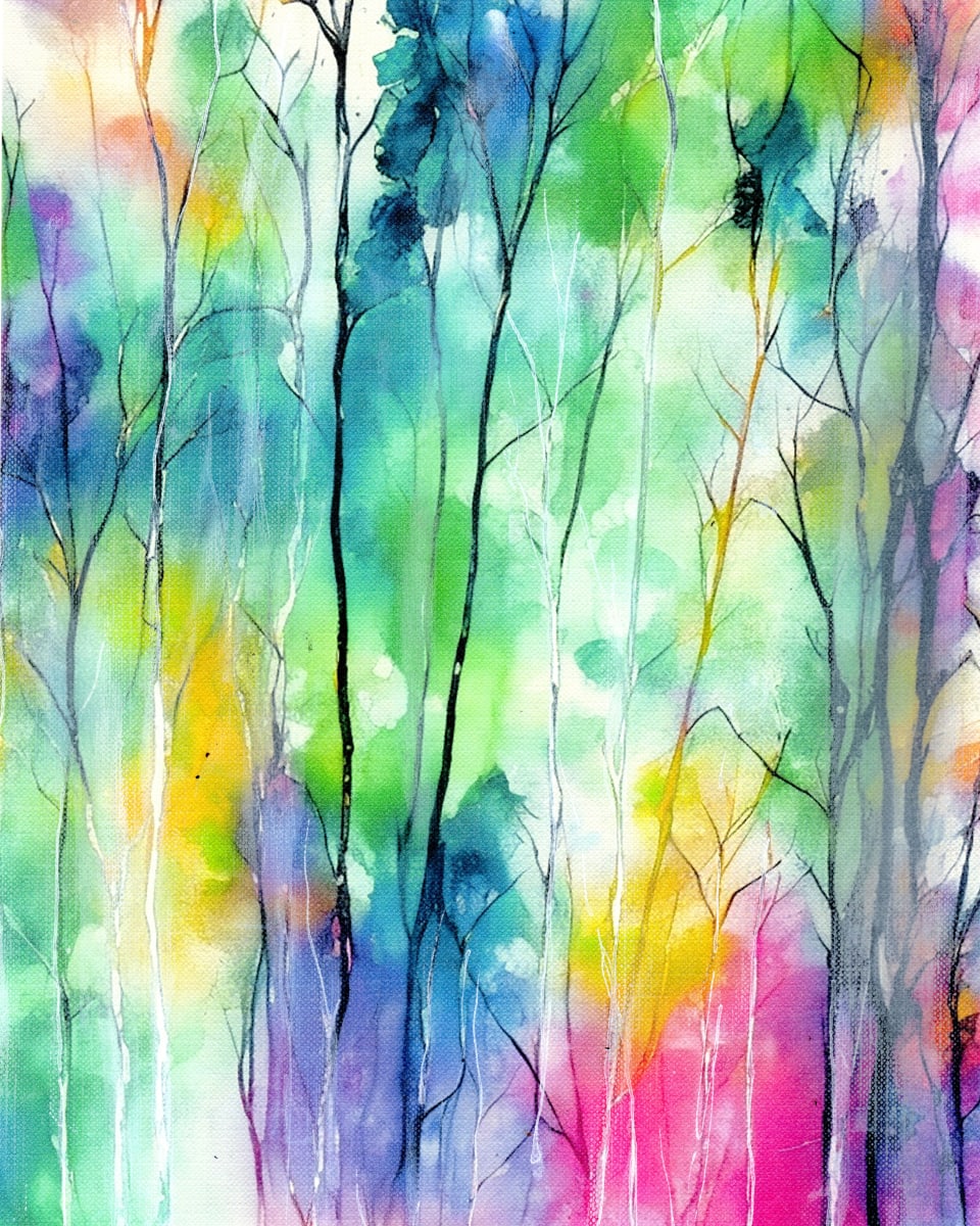 A Journey Through the Trees by Dawn Johnson 