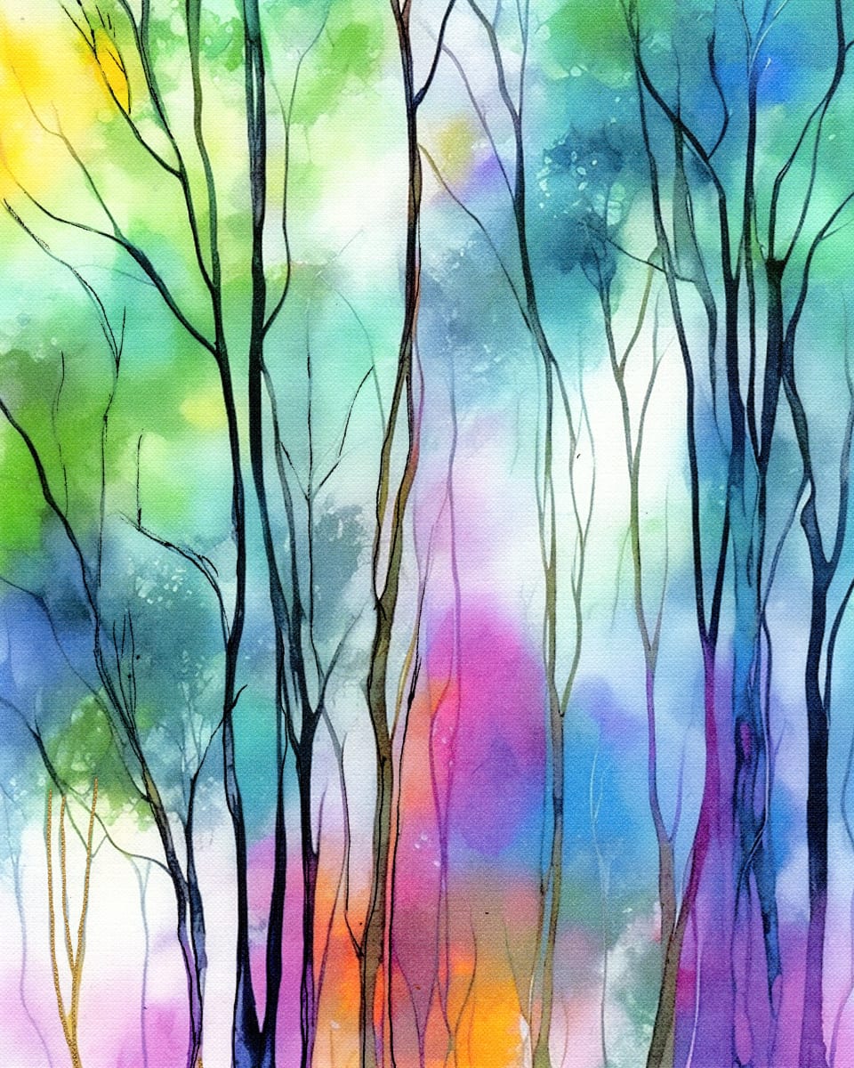 Exploring the Depths of the Forest by Dawn Johnson 
