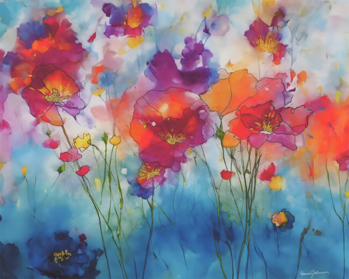 Floral Harmony by Dawn Johnson 