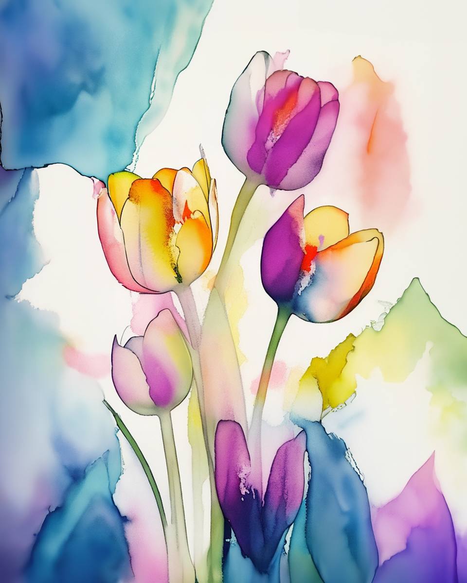 Spring Petals by Dawn Johnson 